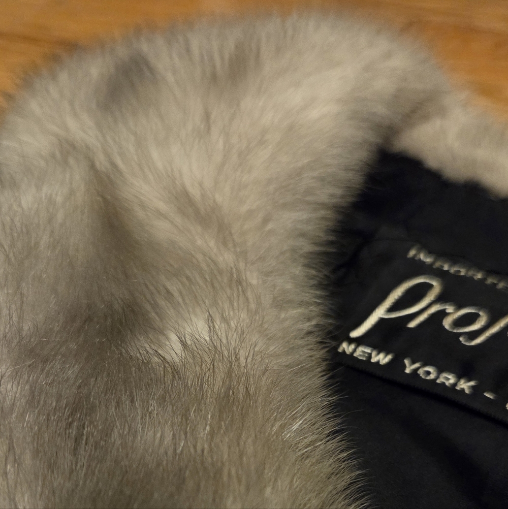 Projansky Black Real Fur Jacket - Picture 13 of 13